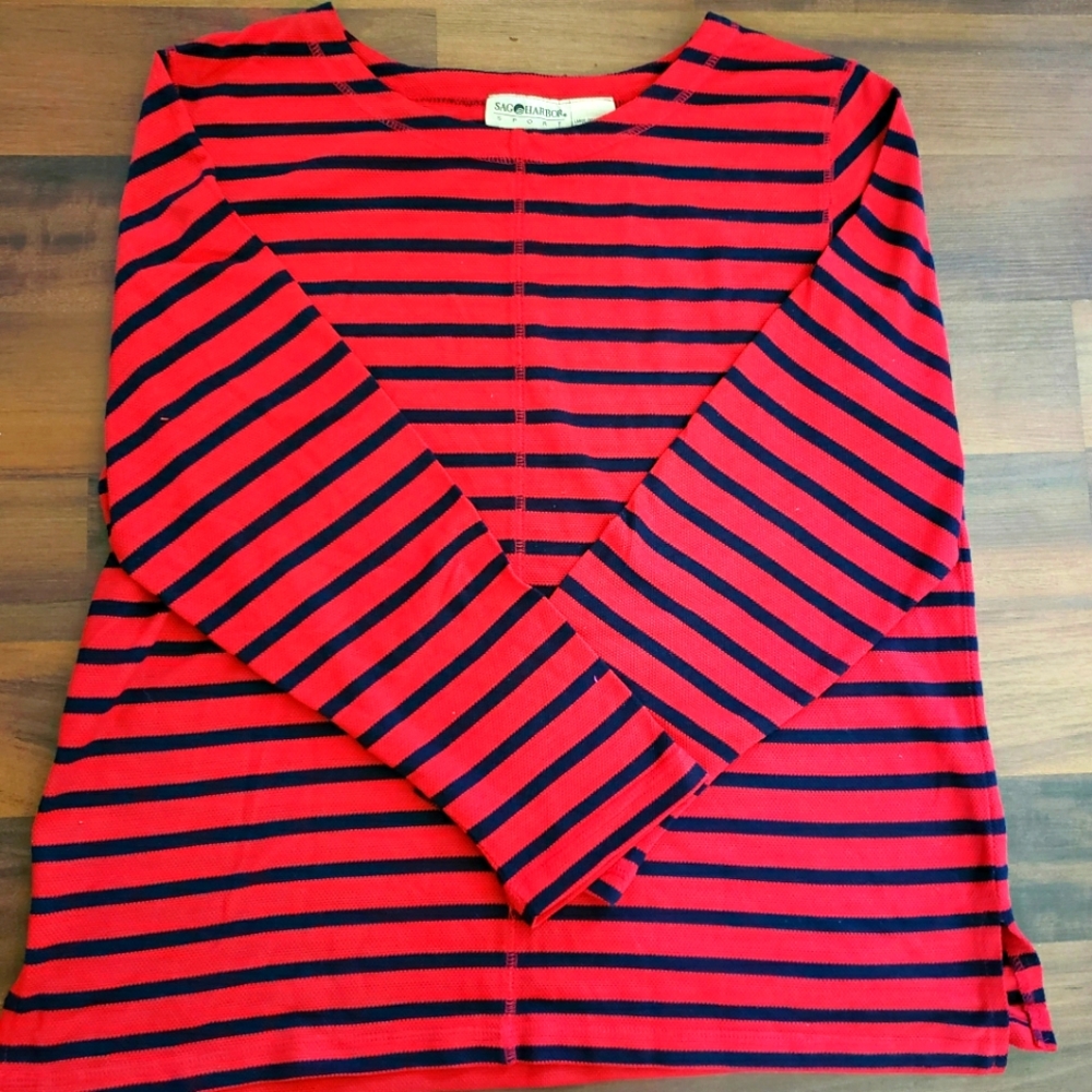 Red & Blue top